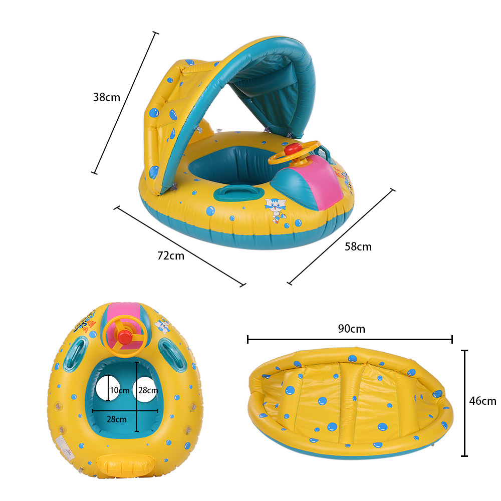 Infant Pool Float with Sunshade